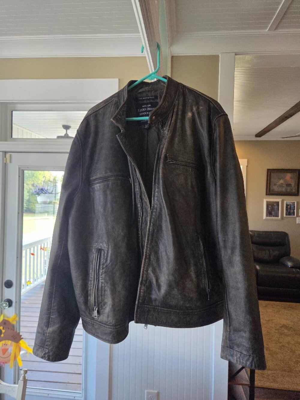 Mens Lucky Bonneville Leather Jacket